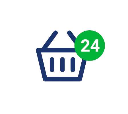 Pakket met 24 maaltijden
